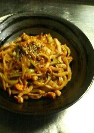 イカキムチうどん-レシピのメイン写真