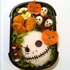 A picture of ハロウィンのお弁当♪.