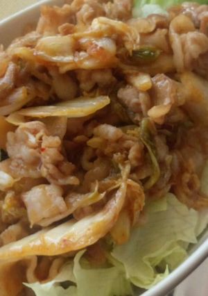 ライト豚キムチ丼約400kcal！-レシピのメイン写真