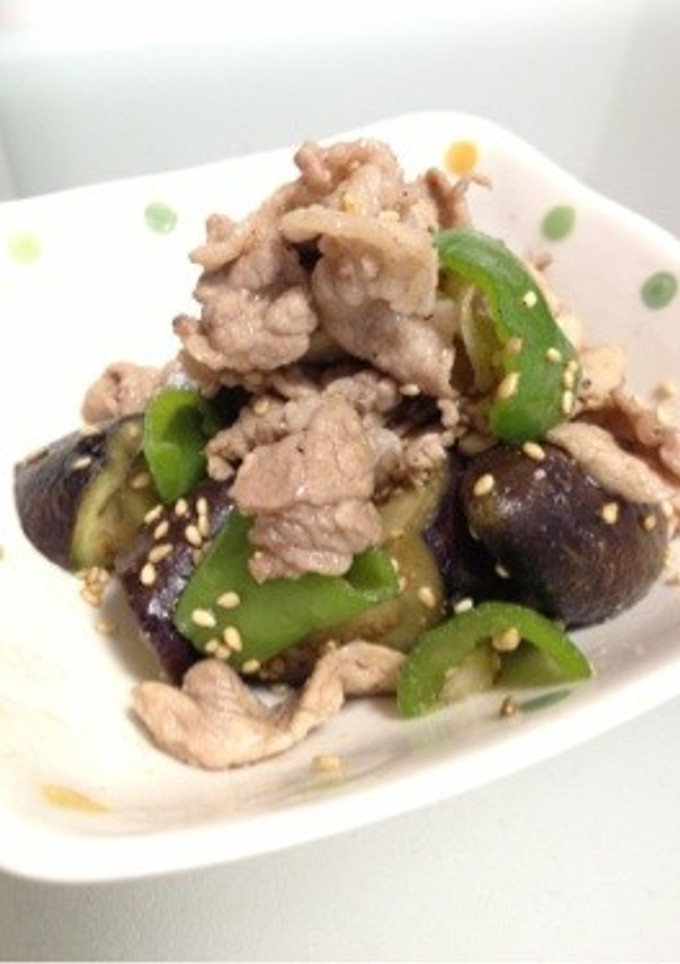 ししとうの肉野菜炒め-レシピのメイン写真