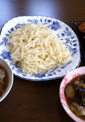 我が家のつけうどん-レシピのメイン写真