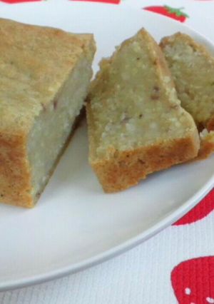 お砂糖なし☆罪悪感なし♪もちあわケーキ-レシピのメイン写真