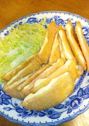 ハム&チーズはさみ揚げ-レシピのメイン写真