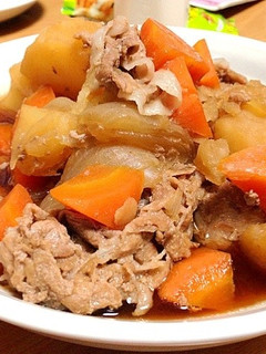簡単時短美味!圧力鍋で味しみ肉じゃが*-レシピのメイン写真