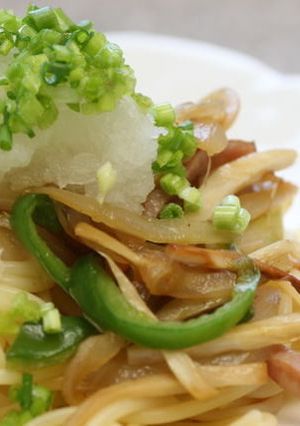 こんぶ茶で和風きのこのパスタ-レシピのメイン写真