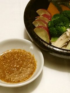 温野菜に合うゴマ味噌ダレ-レシピのメイン写真