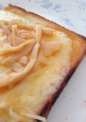 やわらぎメンマのチーズトースト-レシピのメイン写真