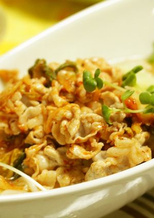 豚しゃぶキムチ冷麺-レシピのメイン写真