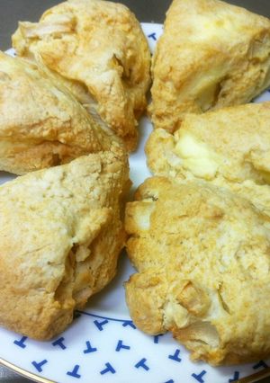 クリチとリンゴのスコーン-レシピのメイン写真