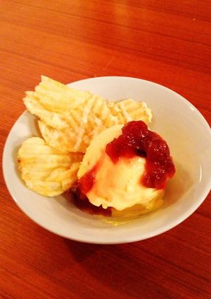 [ポテトチップス贅沢バニラ]を贅沢に食す-レシピのメイン写真