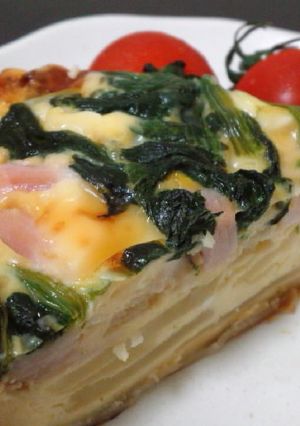 ☆お家である物で簡単キッシュ☆-レシピのメイン写真