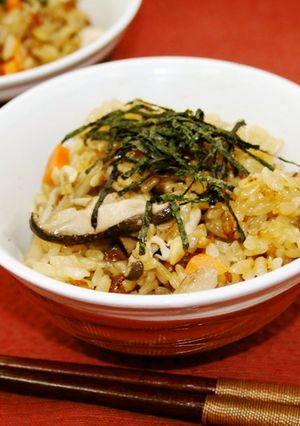 中華ドレッシングの炊き込みご飯-レシピのメイン写真