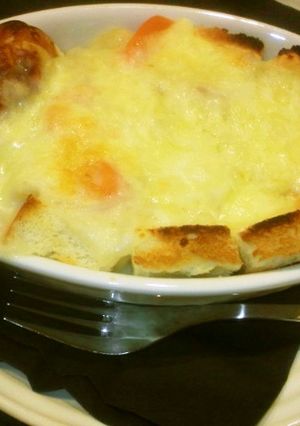 リメイク☆シチューdeパングラタン-レシピのメイン写真