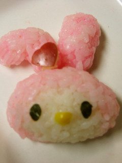 ♡キャラ弁❤マイメロちゃんのおにぎり♡-レシピのメイン写真
