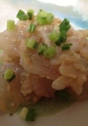 釣魚料理！カワハギの肝和え-レシピのメイン写真