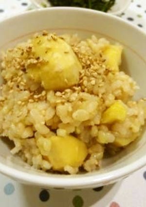 玄米の栗ご飯-レシピのメイン写真