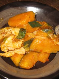 マーマレードと豆板醤!?かぼちゃの炒め物-レシピのメイン写真