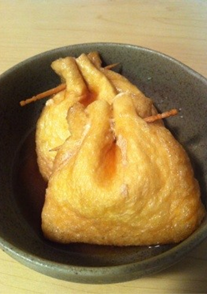 油揚げでたまご巾着☆-レシピのメイン写真