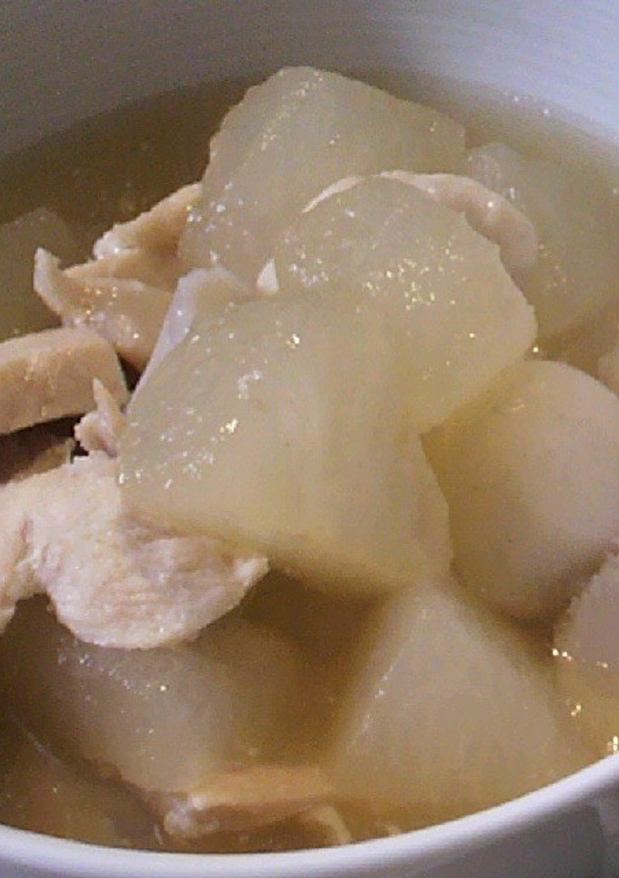 冬瓜と鶏の煮物-レシピのメイン写真