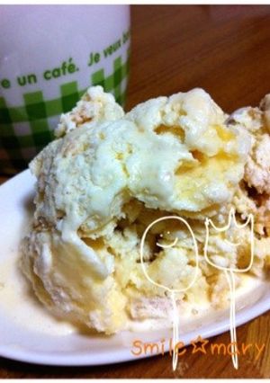 生クリーム消費に!!バニラアイスクリーム-レシピのメイン写真