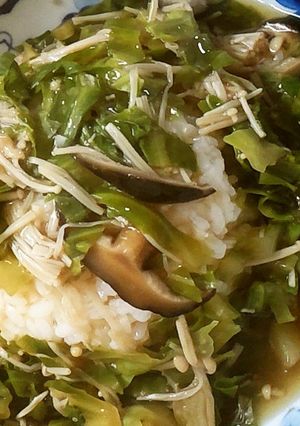 きのこ餡かけご飯-レシピのメイン写真