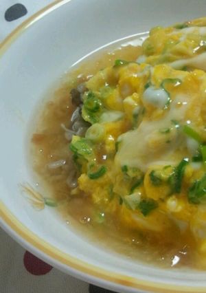 簡単リメイク☆炊込御飯で和風オムライス-レシピのメイン写真