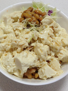 納豆豆腐サラダ-レシピのメイン写真