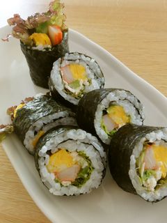 恵方巻きにもっ☆王道太巻き☆サラダ巻き♪-レシピのメイン写真