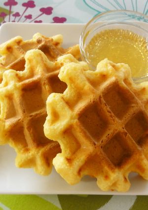 朝食におやつに♪おから！？なワッフル-レシピのメイン写真