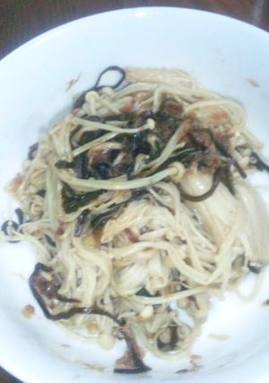 えのきの塩こんぶ合え-レシピのメイン写真