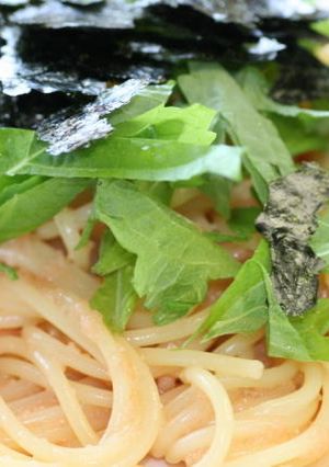 和風明太子スパゲッティ-レシピのメイン写真