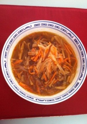 ヘルシー酸辣湯(スーラータン)麺-レシピのメイン写真