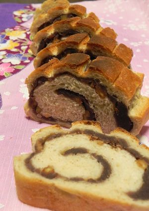 生イースト使用あんこ入りミルクハースパン-レシピのメイン写真