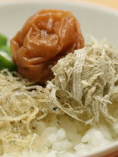 うめ茶あっさり茶漬け-レシピのメイン写真