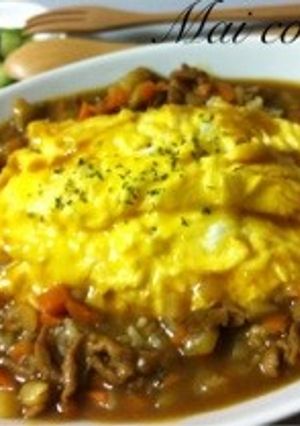 カレーふわとろオムライス-レシピのメイン写真