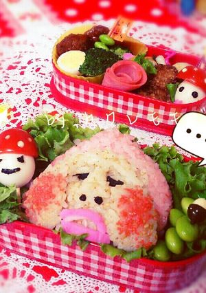 こびとづかんのキャラ弁★カクレモモジリ-レシピのメイン写真