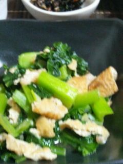 菜っぱの炒め煮-レシピのメイン写真