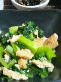 菜っぱの炒め煮-レシピのメイン写真