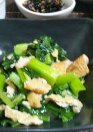 菜っぱの炒め煮-レシピのメイン写真