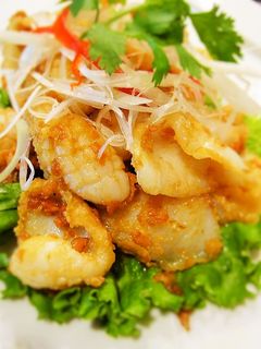 松笠イカのガーリック風味揚げ(フリット)-レシピのメイン写真