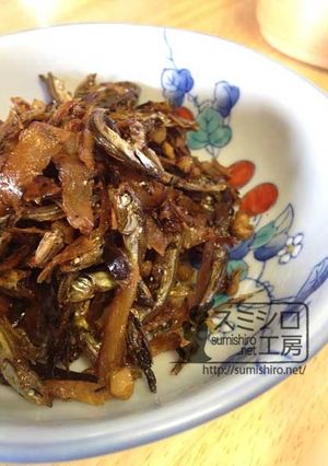 カルシウム補給☆出汁でがらしの佃煮-レシピのメイン写真
