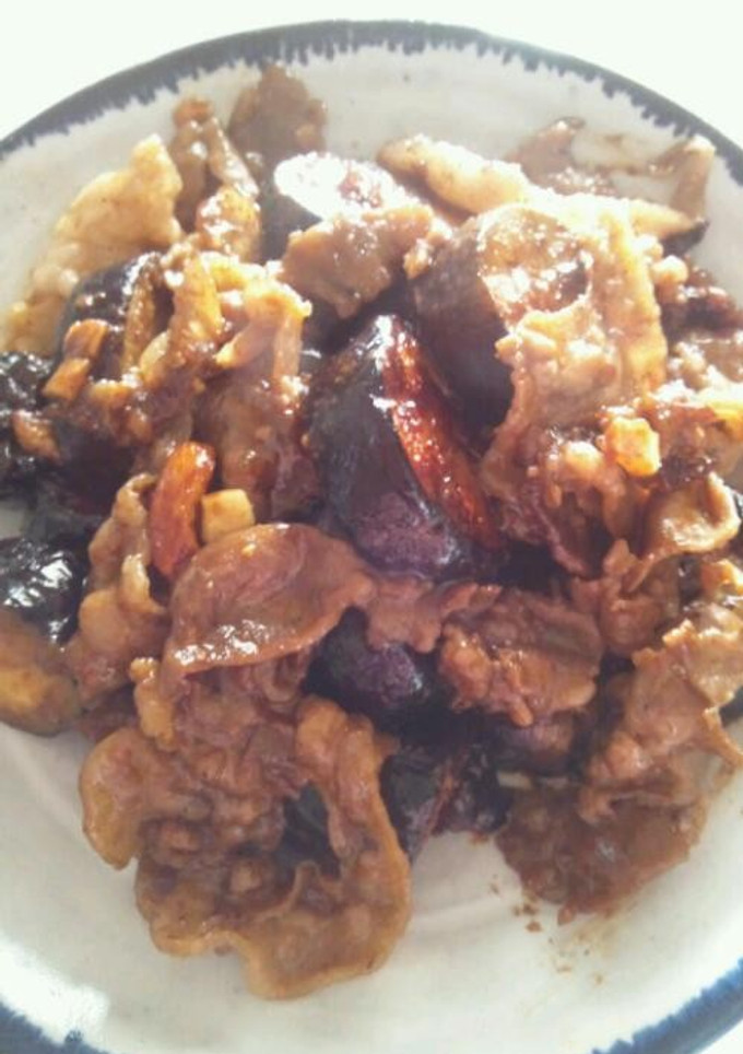 簡単！茄子と豚肉の味噌炒め♪-レシピのメイン写真