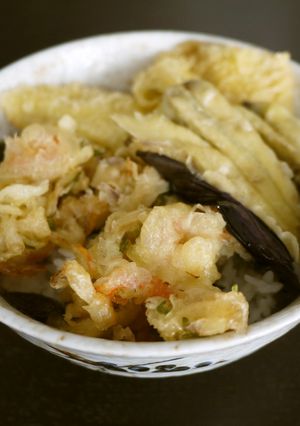 レンジでリメイク♪　楽うま天丼❀-レシピのメイン写真