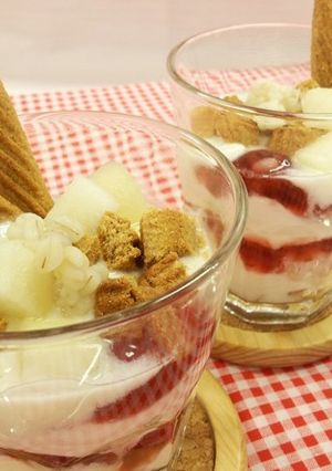 大麦ヨーグルトパフェ-レシピのメイン写真