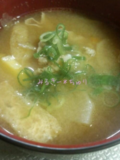 旨味たっぷり*さつまいも入り豚汁-レシピのメイン写真