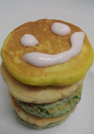 離乳食～おやつに☆野菜パンケーキ-レシピのメイン写真