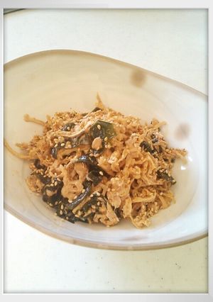切り干し大根のツナマヨ韓国風-レシピのメイン写真