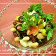 ミックスビーンズとイカのイタリアンサラダ