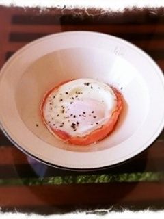 レンジde目玉焼き♡-レシピのメイン写真