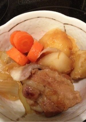 じゃがいも1個☆肉じゃが-レシピのメイン写真